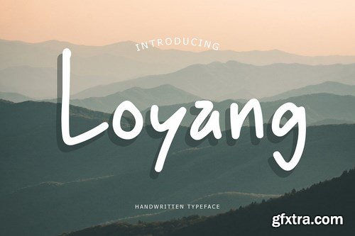 CM - Loyang Handwritten Typeface 4870014