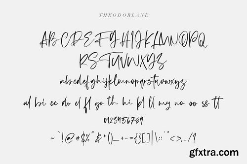 CM - Theodorlane Font 4872102