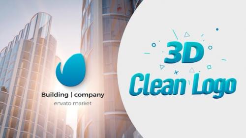 Videohive - 3D Clean Logo