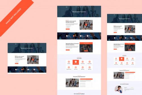 Education Template Premium PSD