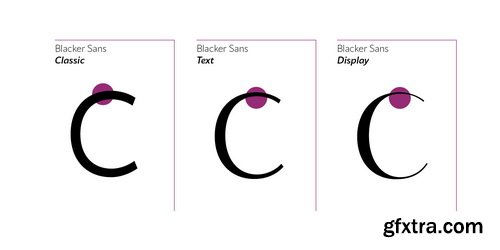 Blacker Sans Pro Font Family