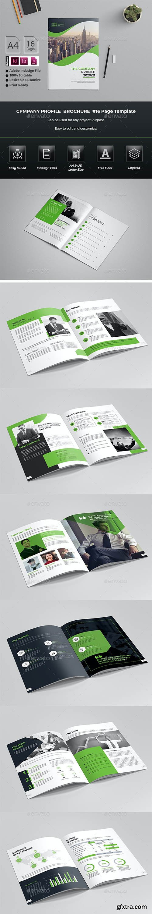 GraphicRiver - Company Profile Brochure Indesign Template 26416503