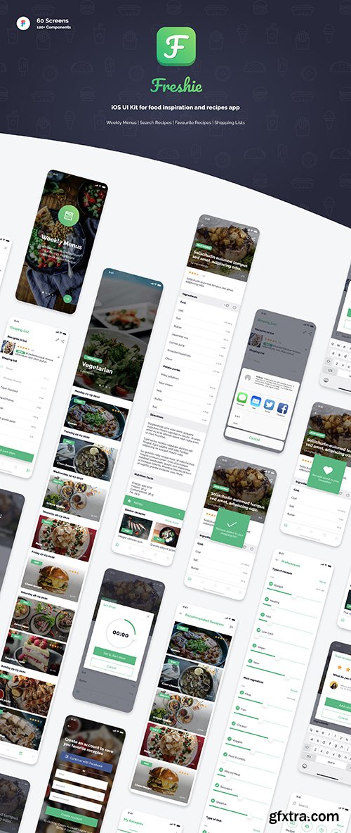 Freshie Food UI Kit