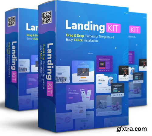 LandingKit - 110 Landing Page Templates For Elementor