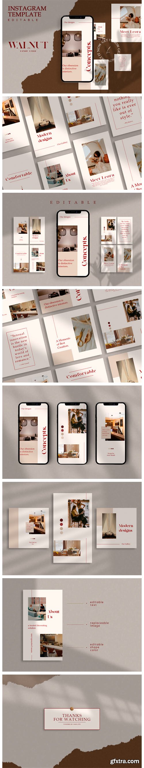 Walnut - Instagram Template Part.1 3994026