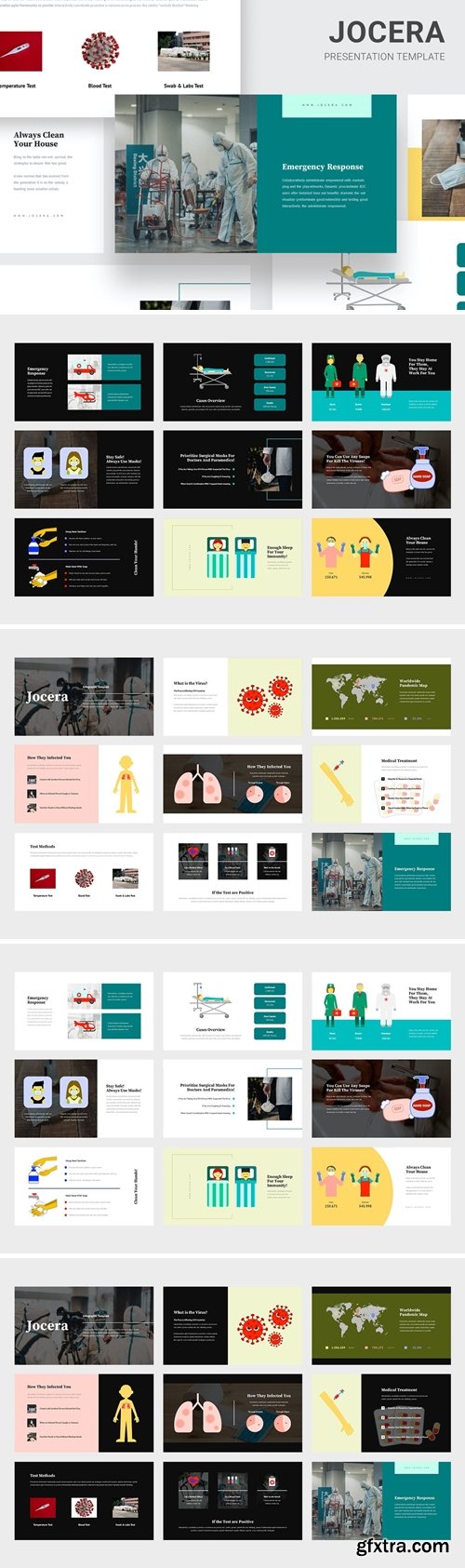 Jocera - Health Education Infographic Powerpoint, Keynote and Google Slides Templates