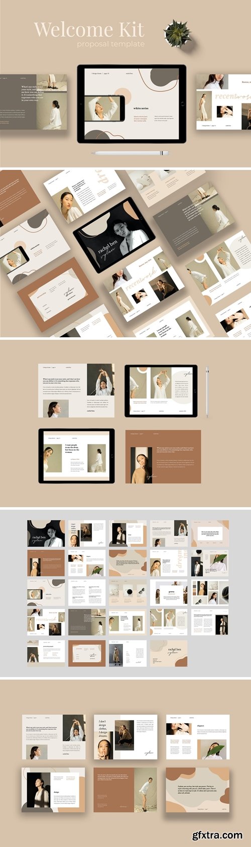 Rachel - Welcome Kit Branding Template