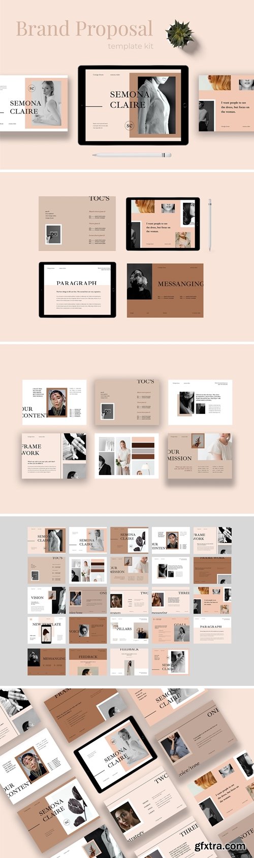 Semona - Branding Proposal Template