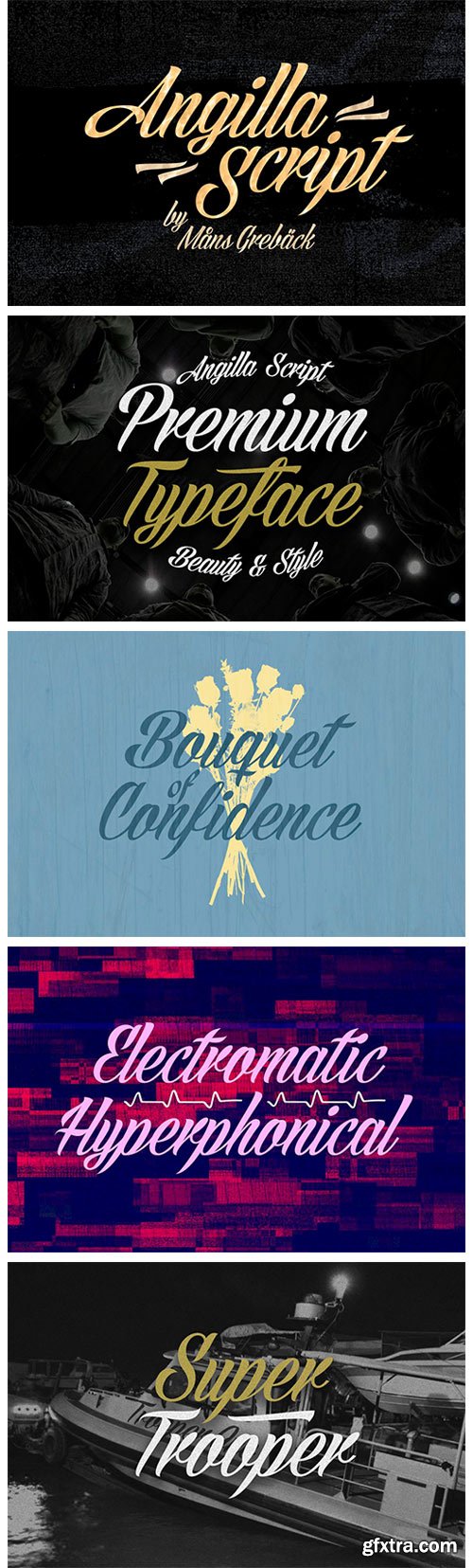 Angilla Script Font