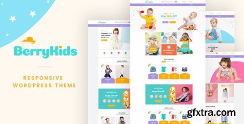 ThemeForest - BerryKid v1.4 - Baby Store WooCommerce WordPress Theme - 19108262