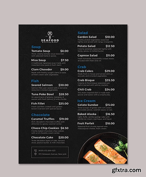 Seafood-Flyer-Menu