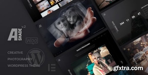 ThemeForest - Ashade v2.0 - Photography WordPress Theme - 25620022