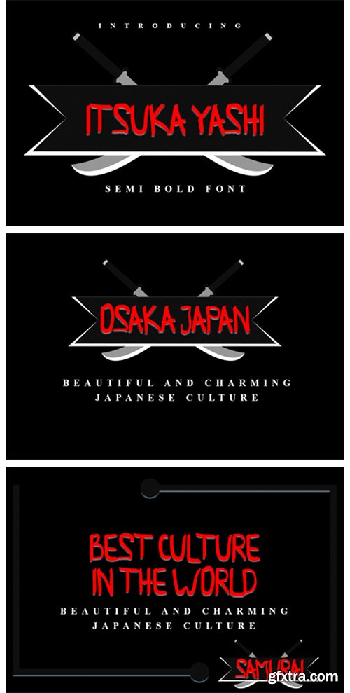 Itsuka Yashi Font