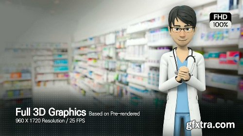 Videohive  Presentation With Jason: Medical Uniform  16538077