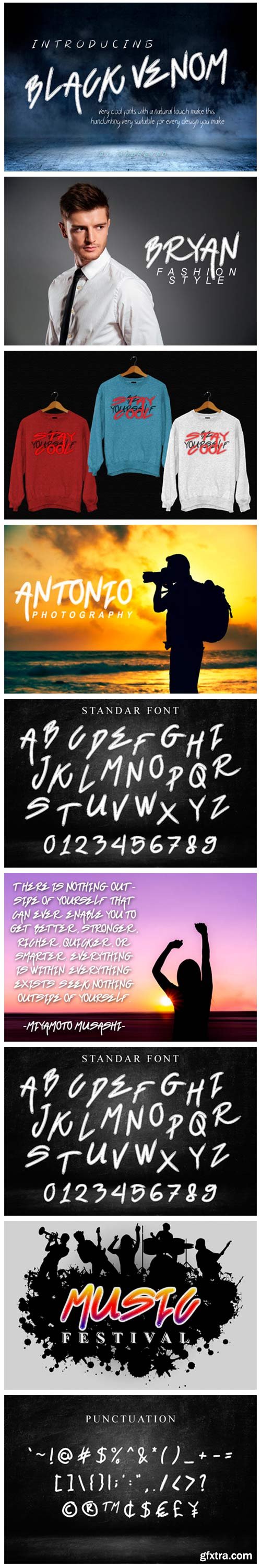 Black Venom Font