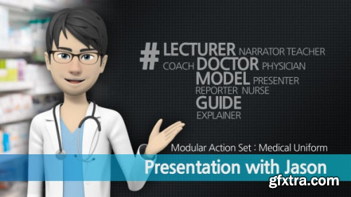 Videohive  Presentation With Jason: Medical Uniform  16538077