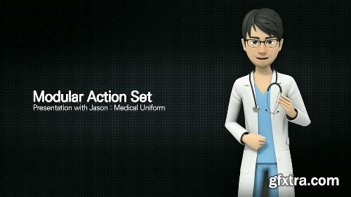 Videohive  Presentation With Jason: Medical Uniform  16538077