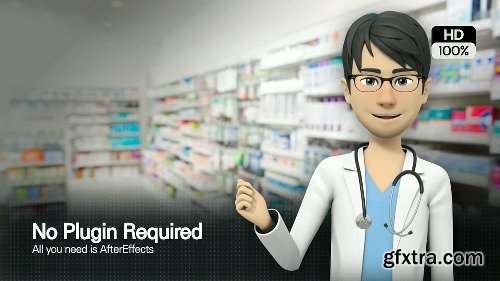 Videohive  Presentation With Jason: Medical Uniform  16538077