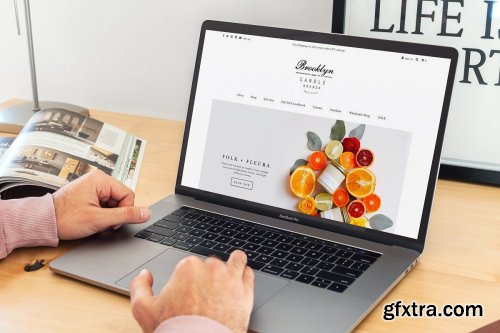 CreativeMarket - MacBook Pro Stylish MockUp 4749525