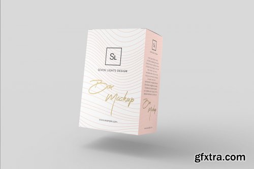 CreativeMarket - Box / Packaging Mockup 4012445