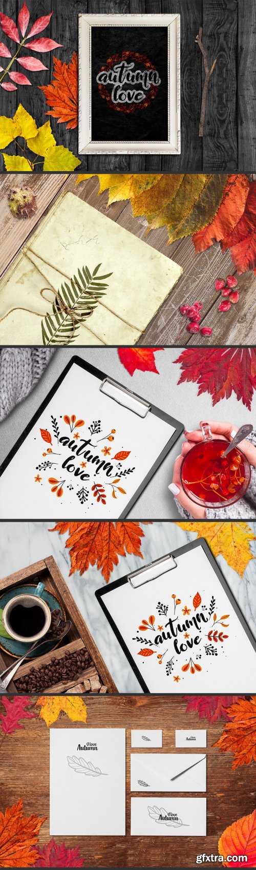 CreativeMarket - Autumn Scene & Mock-up Creator 3006016