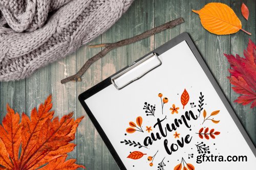 CreativeMarket - Autumn Scene & Mock-up Creator 3006016