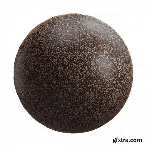 Brown wallpaper PBR Texture