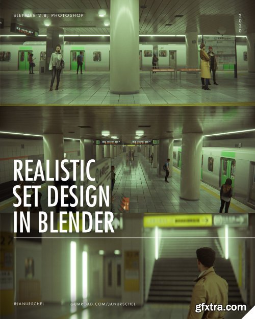 ArtStation - Realistic Set Design in Blender