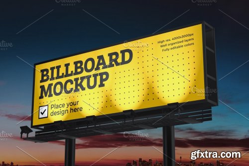 CreativeMarket - Billboard Mockup Set 4774316