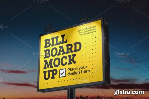 CreativeMarket - Billboard Mockup Set 4774316