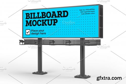 CreativeMarket - Billboard Mockup Set 4774316