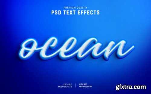 Comic text style effect