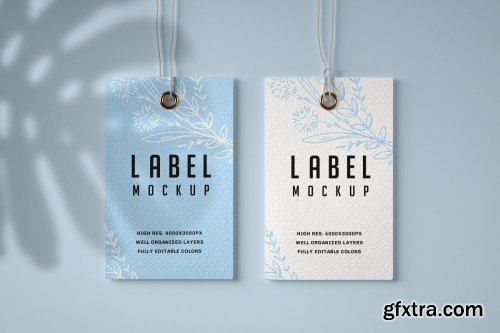 CreativeMarket - Paper & Kraft Label Mockup Set 4751578