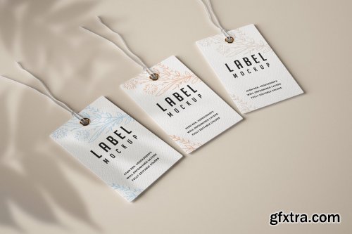 CreativeMarket - Paper & Kraft Label Mockup Set 4751578