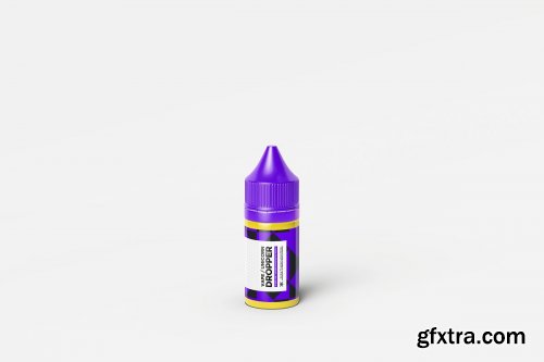 CreativeMarket - All Sizes Vape Dropper Bottle MockUp 4399892