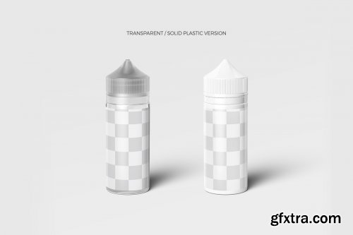 CreativeMarket - All Sizes Vape Dropper Bottle MockUp 4399892