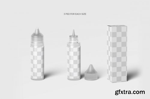 CreativeMarket - All Sizes Vape Dropper Bottle MockUp 4399892