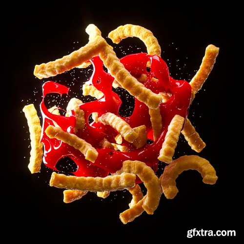 Creating Realistic French Fries in Cinema4D & Octane