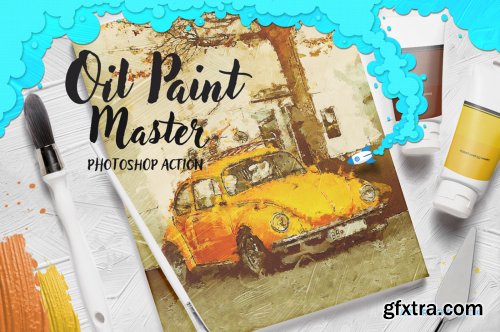 Oil Paint Master Photoshop Action