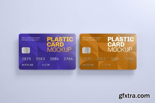 CreativeMarket - Plastic Card Mockup Set - 21 styles 4430199