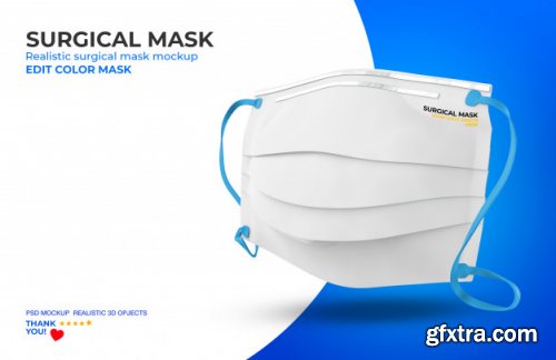 Surgical mask mockup 4