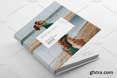 CreativeMarket - Hardcover Photo Book Mockup 01 4759750