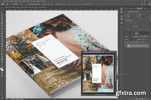 CreativeMarket - Hardcover Photo Book Mockup 02 4765306