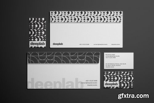 CreativeMarket - Elegant Stationery Branding Mockup 4433253