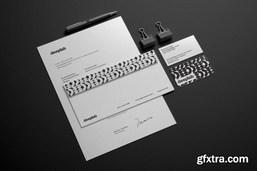 CreativeMarket - Elegant Stationery Branding Mockup 4433253