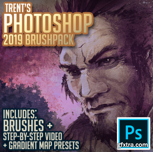 Trent Photoshop Brushpack 2019