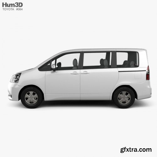 Toyota Noah (Voxy) 2010 3D model