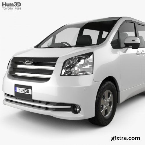 Toyota Noah (Voxy) 2010 3D model