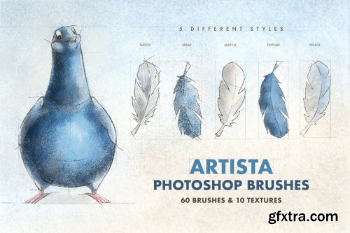 CreativeMarket - Artista Photoshop Brushes 4800321