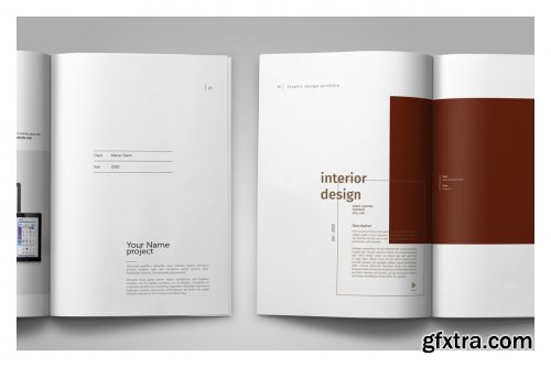 Graphic Design Portfolio Template